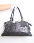 Raphael Weekender, £120, Handbags, Black, Leather, Back view